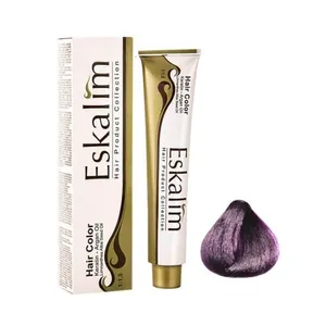 رنگ مو اسکالیم شماره 7.20 حجم 100 میلی‌لیتر رنگ بلوند بادمجانی