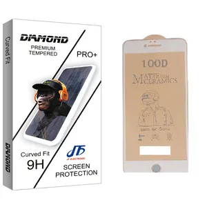 JF Diamond glass Screen Protector For Apple اپل IPHONE 6 PLUSE