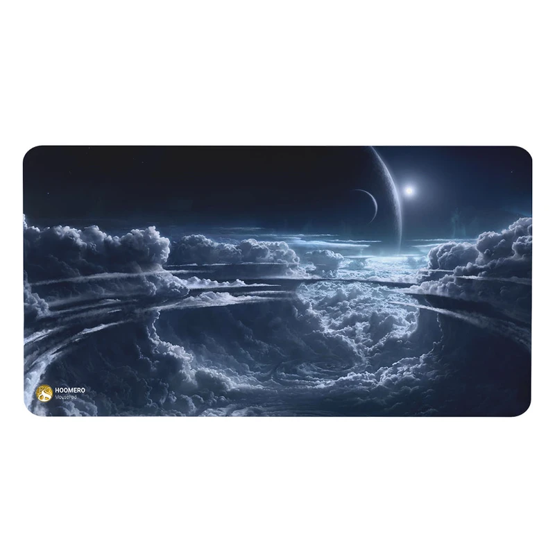 ماوس پد هومرو مدل MX306 طرح گلکسی کهکشان و ماه