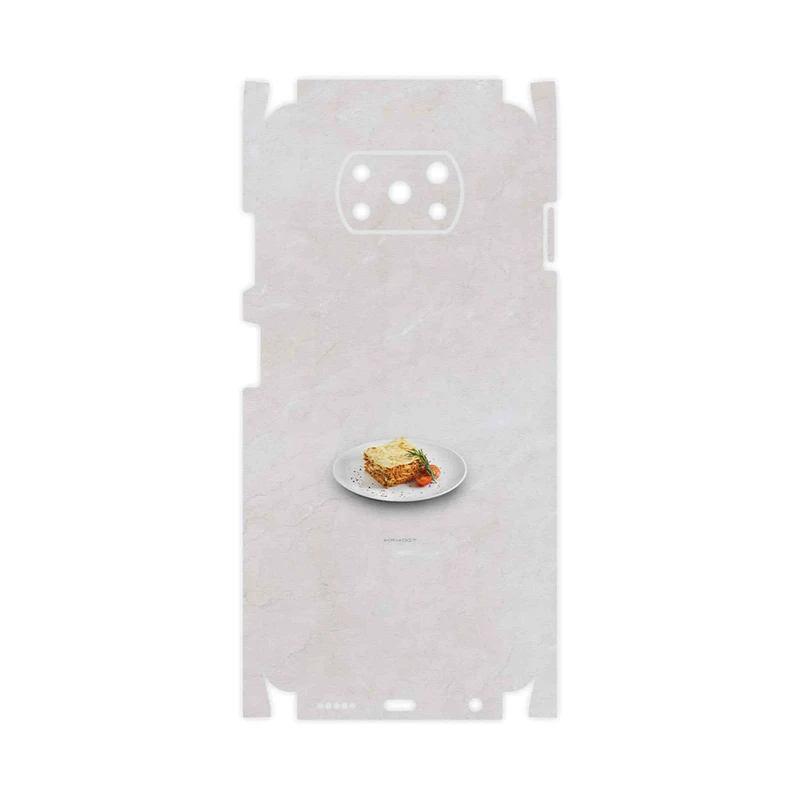 برچسب پوششی ماهوت مدل Lasagne-FullSkin مناسب برای گوشی موبایل شیائومی Poco X3 NFC