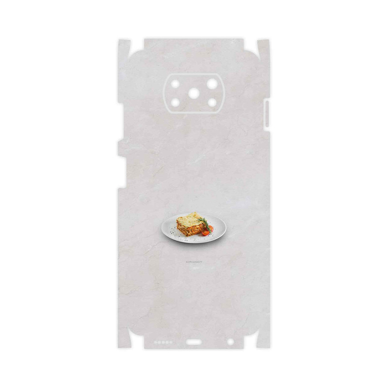 برچسب پوششی ماهوت مدل Lasagne-FullSkin مناسب برای گوشی موبایل شیائومی Poco X3 NFC