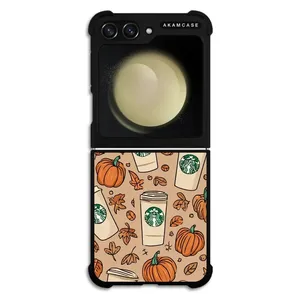 AKAM AMC-WSGZFLIP5-PUMPKIN-23 Cover For Samsung Galaxy Z Flip 5