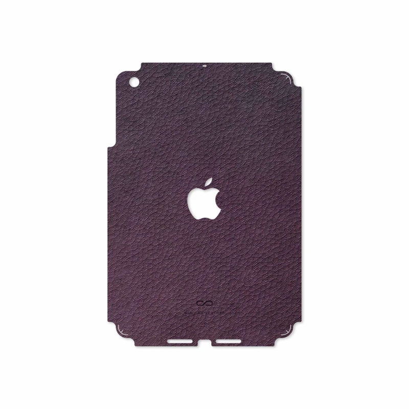 برچسب پوششی ماهوت مدل Purple-Leather مناسب برای تبلت اپل iPad mini 2012 A1432