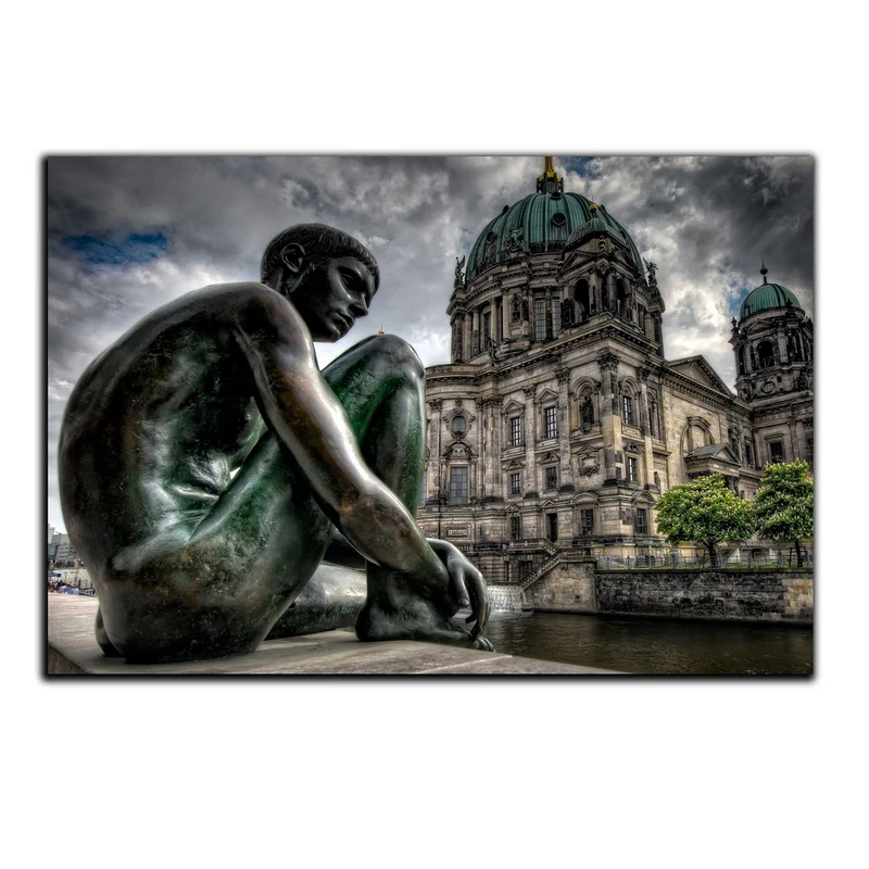 تابلو شاسی بکلیت طرح منظره شهر برلین مدل SH-446