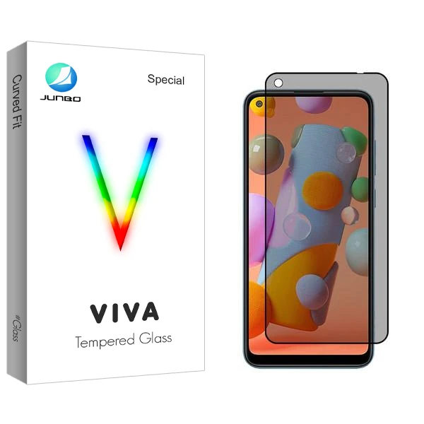 محافظ صفحه نمایش حریم شخصی جانبو مدل Viva مناسب برای گوشی موبایل سامسونگ Galaxy A11