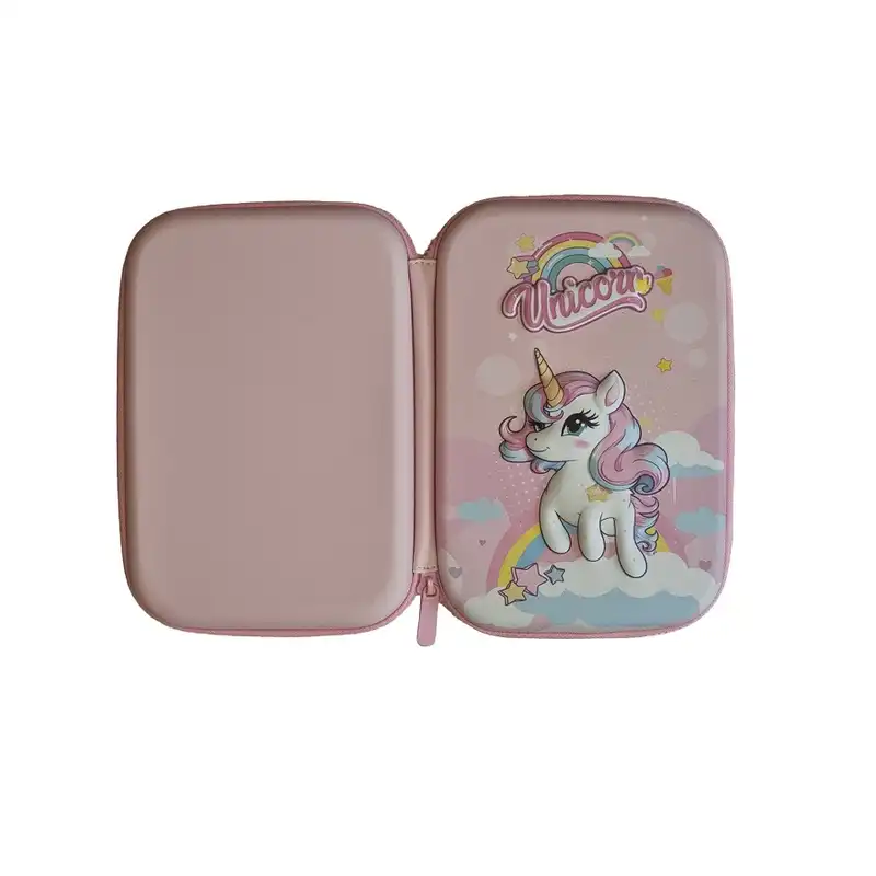 جامدادی مدل فانتزی سیلیکونی طرح یونیکورن و رنگین کمان کد 5965-P-120