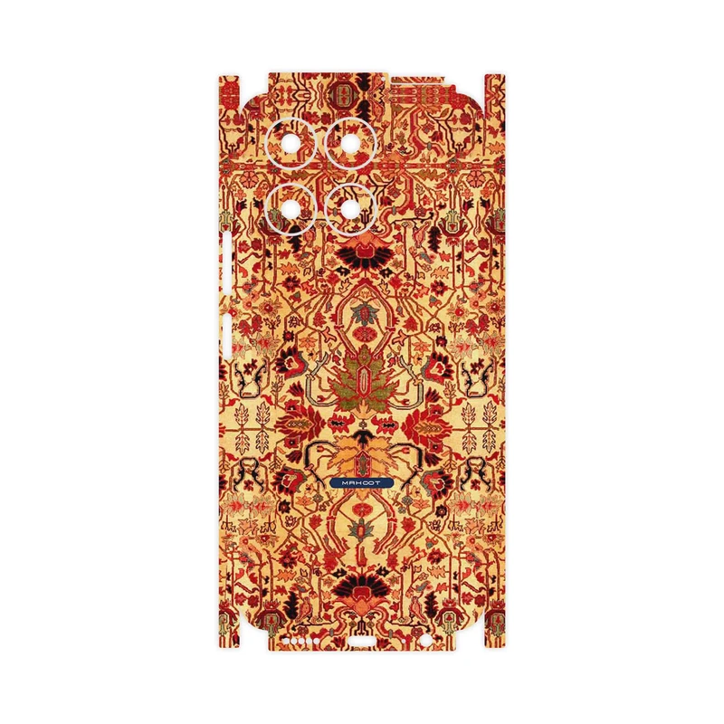 برچسب پوششی ماهوت مدل Persian_Carpet_Yellow-FullSkin مناسب برای گوشی موبایل آنر X6a