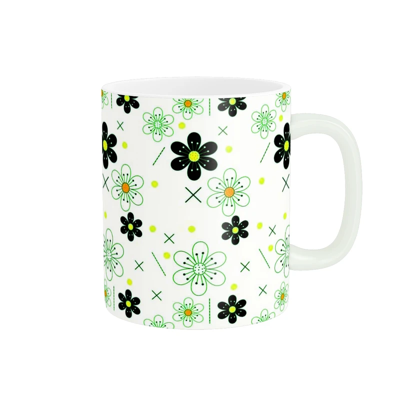 ماگ پاد آفرین طرح گل کد 3753