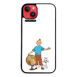 AKAM AMC-WA14PLUS-TINTIN-14 Cover For Apple iPhone 14 Plus