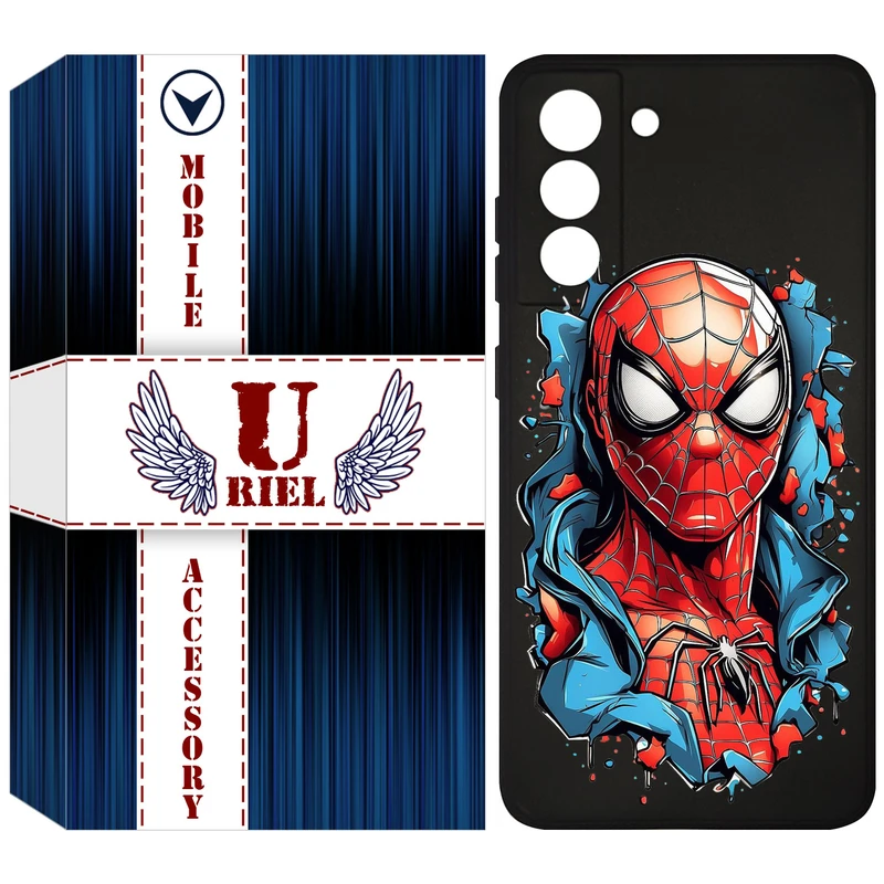 کاور یوریل مدل KSH کد 34 طرح اسپایدرمن مناسب برای گوشی موبایل سامسونگ Galaxy S21 FE 5G