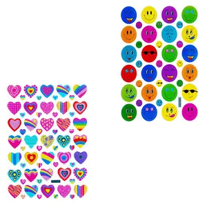 استیکر کودک طرح قلب و ایموجی کد NCNEW111 مجموعه 2 عددی
