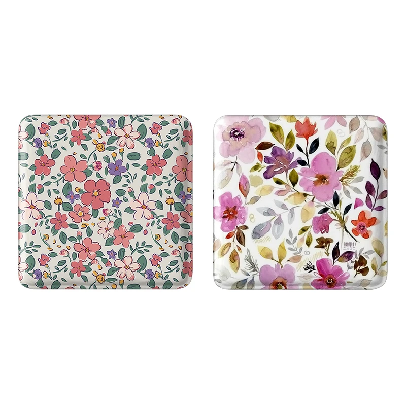 مگنت خندالو مدل گل گلی کد 22182219 مجموعه 2 عددی