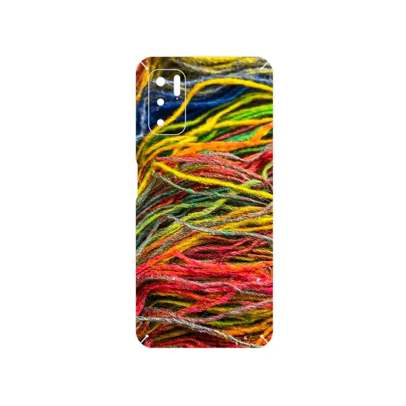 برچسب پوششی ماهوت مدل Fabric Texture 9 مناسب برای گوشی موبایل شیائومی Redmi Note 10 5G
