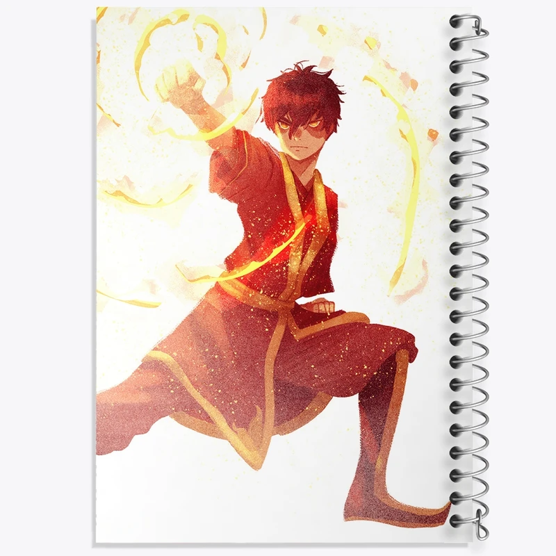 دفتر لیست خرید 50 برگ خندالو طرح انیمه آواتار (Avatar) کد F843