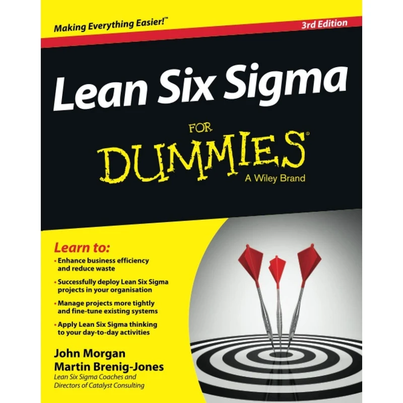 کتاب Lean Six Sigma For Dummies 3e اثر John Morgan انتشارات For Dummies