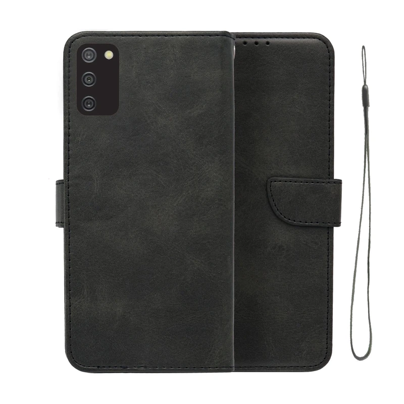 کیف کلاسوری مدل Night مناسب برای گوشی موبایل سامسونگ Galaxy A03s به همراه بندآویز