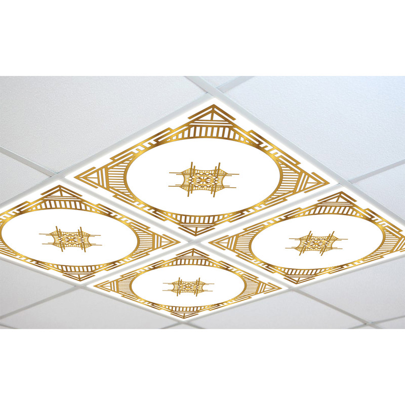 تایل سقفی آسمان مجازی مدل C-11992 سایز 60x60 سانتیمتر بسته 20 عددی
