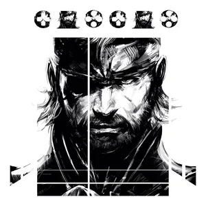 برچسب پلی استیشن 4 فت توییجین وموییجین مدل metal gear 01 مجموعه 16 عددی