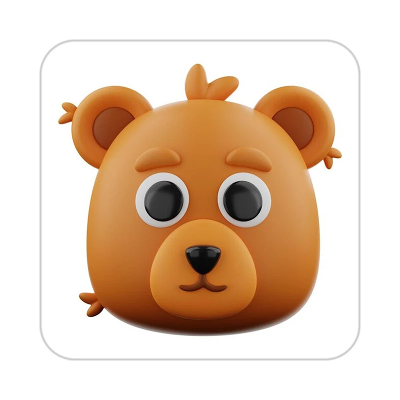 زیر لیوانی کاکتی طرح حیوانات کارتونی مدل mp27519