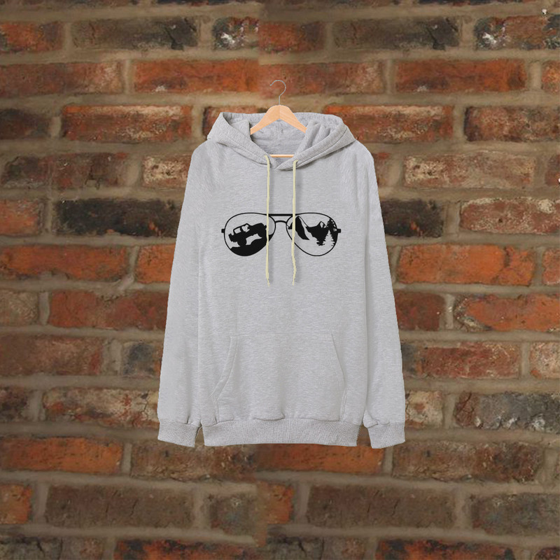 هودی مردانه مدل عینک کد AA24