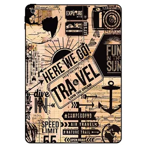 کاور مگافون طرح مسافرت مدل 8098 مناسب برای تبلت اپل ipad 8 10.2 2020