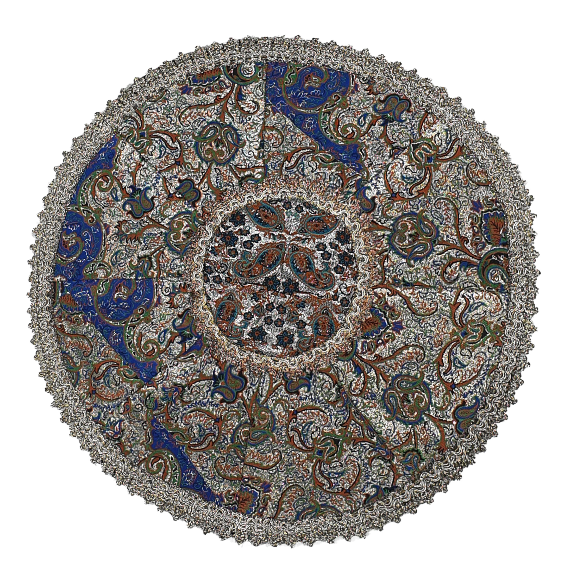 رومیزی ترمه مدل گوهر کد 2184