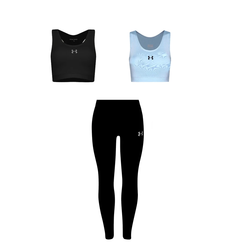 ست سه تکه لباس ورزشی زنانه مدل 1801-1801-4101