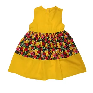 پیراهن دخترانه مدل خورشید کد 1