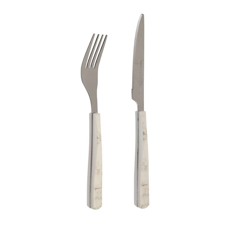 سرویس کارد و چنگال میوه خوری 12 پارچه ام جی مدل STAR سرویس کارد و چنگال میوه خوری 12 پارچه ام جی مدل STAR