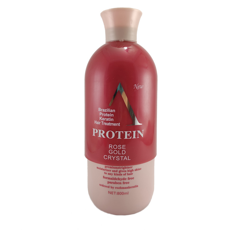 پروتئین مو آبرزیلن مدل کریستال رز گلد حجم  800  میلی لیتر