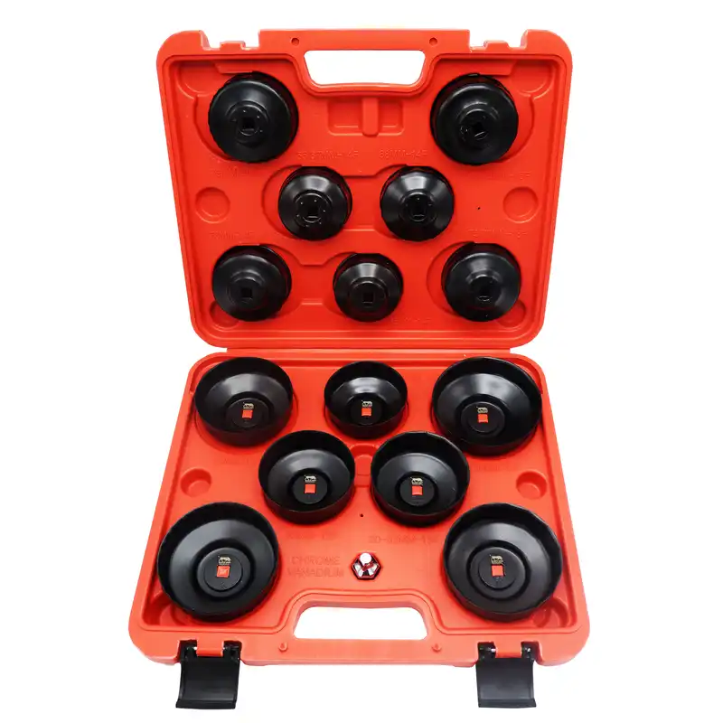 آچار فیلتر روغن مدل بلک بول کد YPL-KASEI015 مجموعه 15 عددی