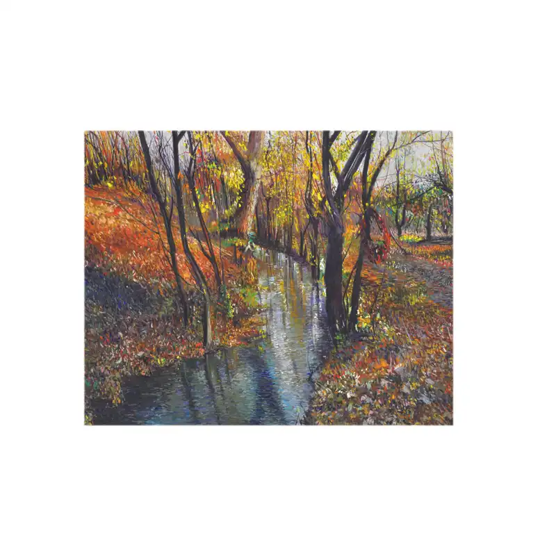 نقاشی پاستل مدل طبیعت کد 6