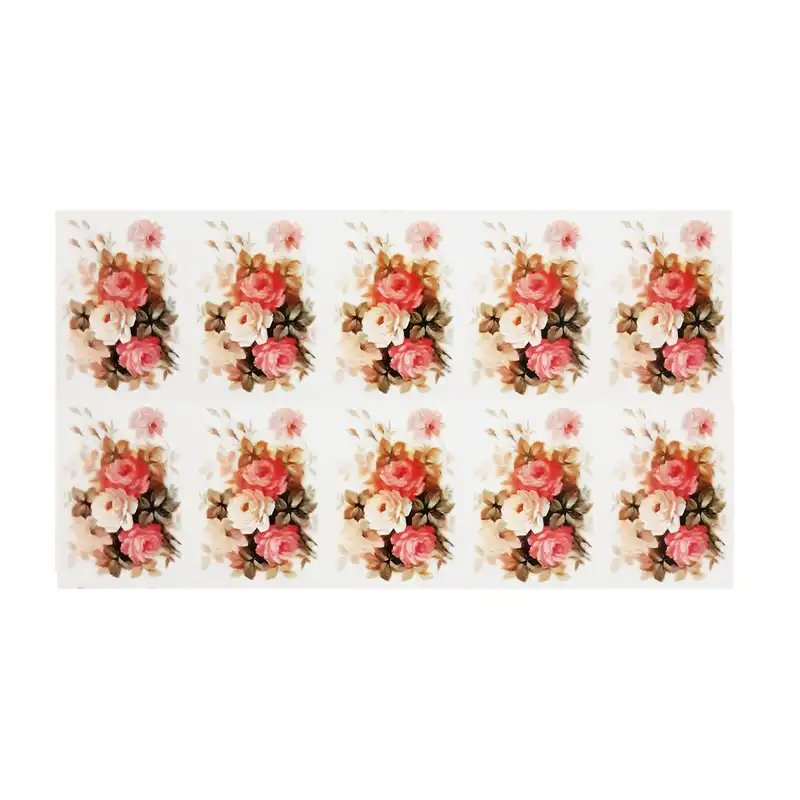 برچسب ترنسفر مدل گل