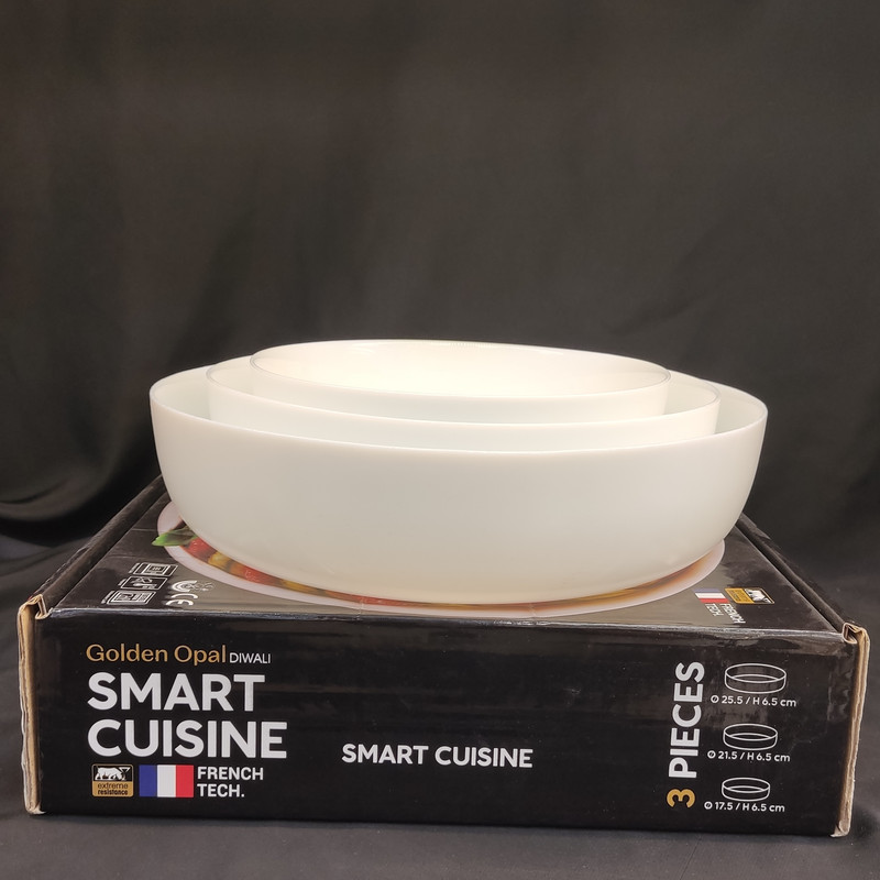 سرویس غذاخوری 3 پارچه 1 نفر گلدن اوپال مدل دیوالی کد 235