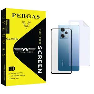 Waily Nice Pergas Screen Protector For Xiaomi  Redmi Note 12 Pro Plus With Back Protector