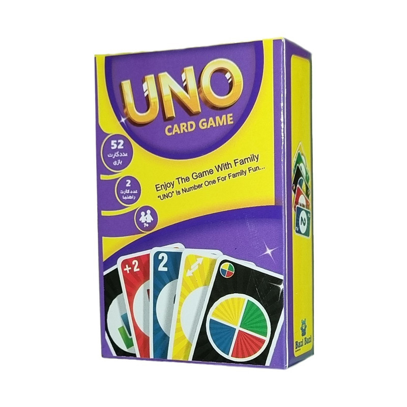 بازی فکری مدل بازی کارتی  52 uno کارتی