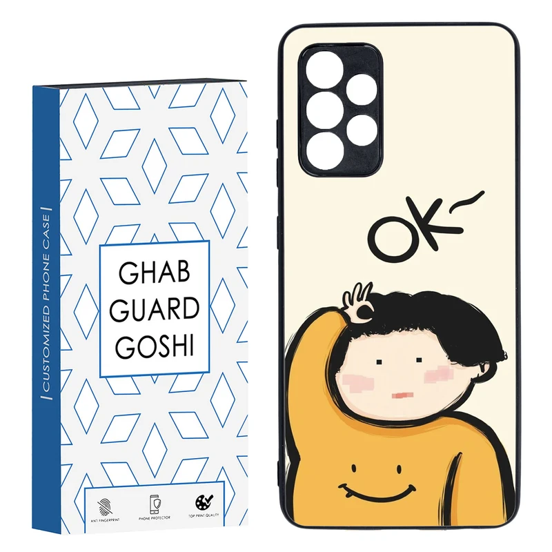 کاور قاب گارد گوشی طرح فانتزی کد TPU-201 مناسب برای گوشی موبایل سامسونگ Galaxy A52