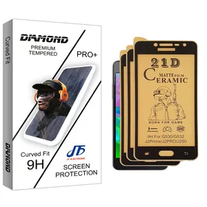 JF Diamond Matt Ceramics Screen Protector For Samsung Galaxy J2 Prime Pack Of 3