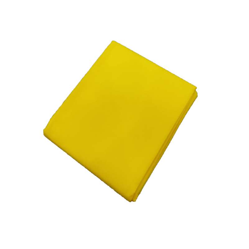 ملحفه مدل سوزنی کد P132YELLOW40 سایز 200x80 بسته 10 عددی