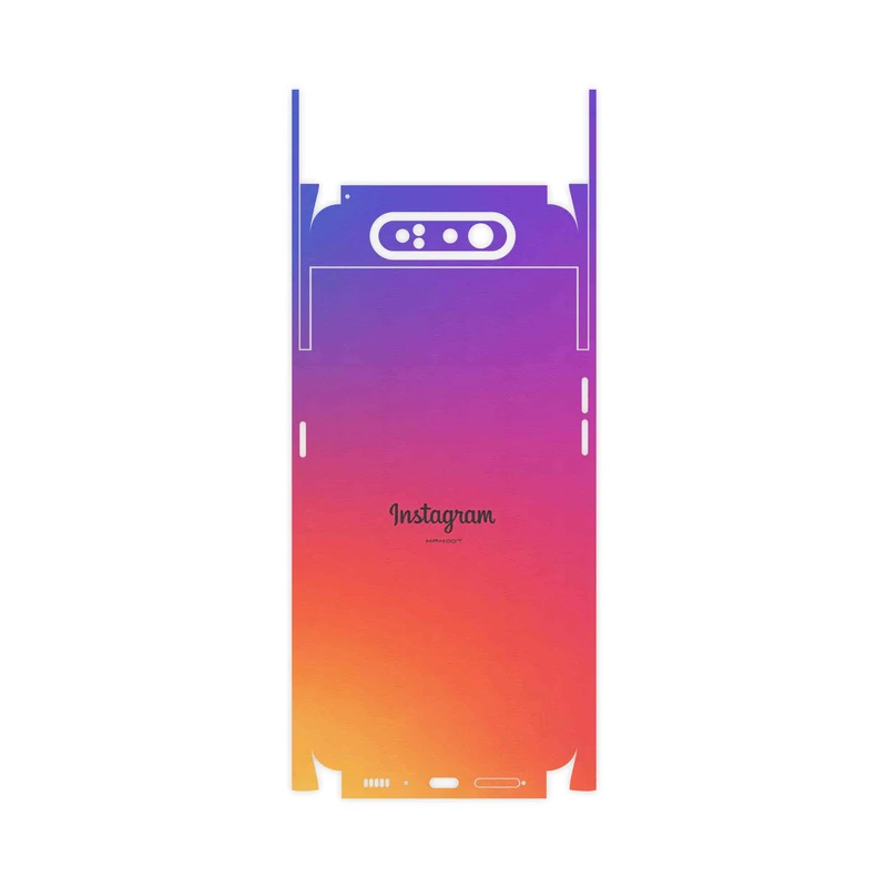 برچسب پوششی ماهوت مدل Instagram-FullSkin مناسب برای گوشی موبایل سامسونگ Galaxy A80