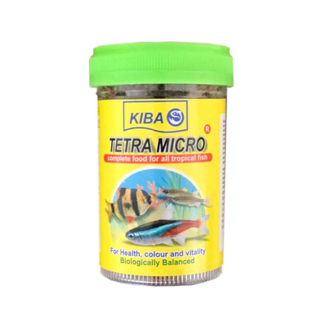 غذای ماهی کیبا مدل TETRA MICRO وزن 60 گرم