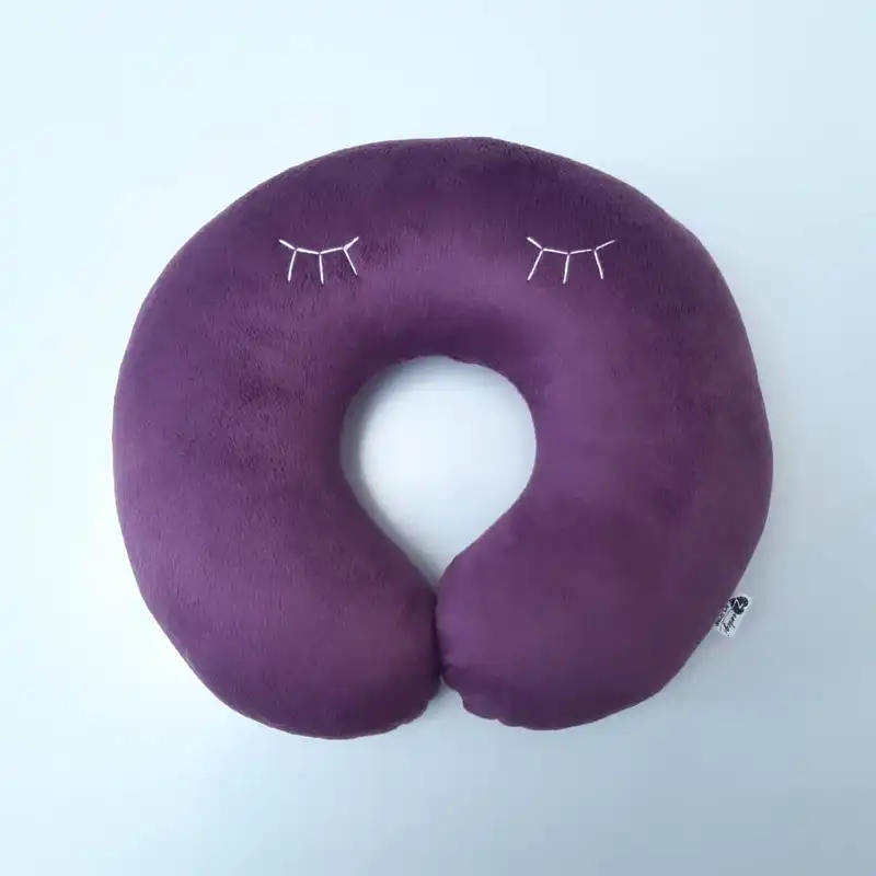 بالش دور گردنی گروه هنری زندگی طرح مژه ای کد BN