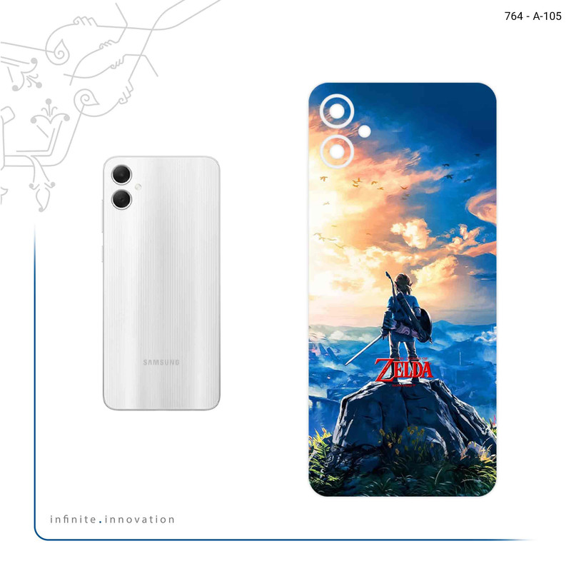 برچسب پوششی ماهوت مدل Legend of Zelda Game Series مناسب برای گوشی موبایل سامسونگ Galaxy A05