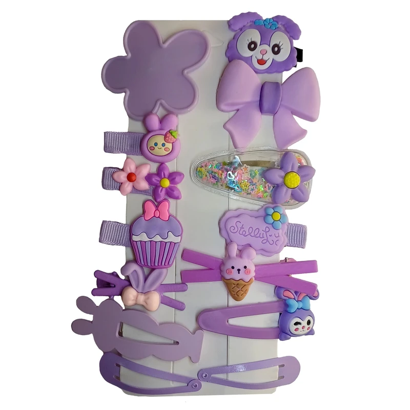 گیره مو زنانه مدل s18 مجموعه ۱۴ عددی