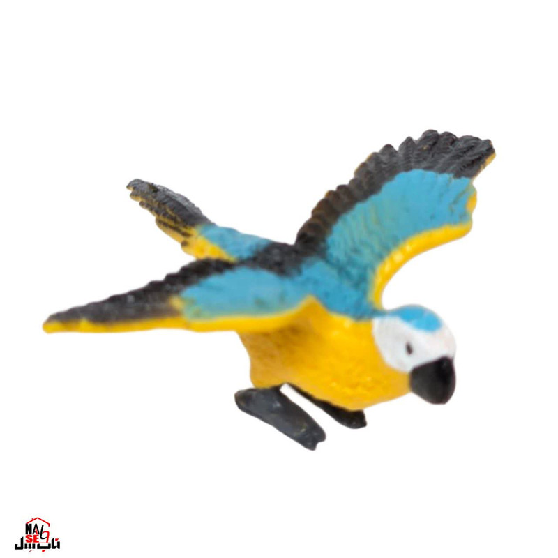 فیگور ناب سل مدل طوطی ماکائو کد MACAW NAAB023 ارتفاع 3 سانتی متر
