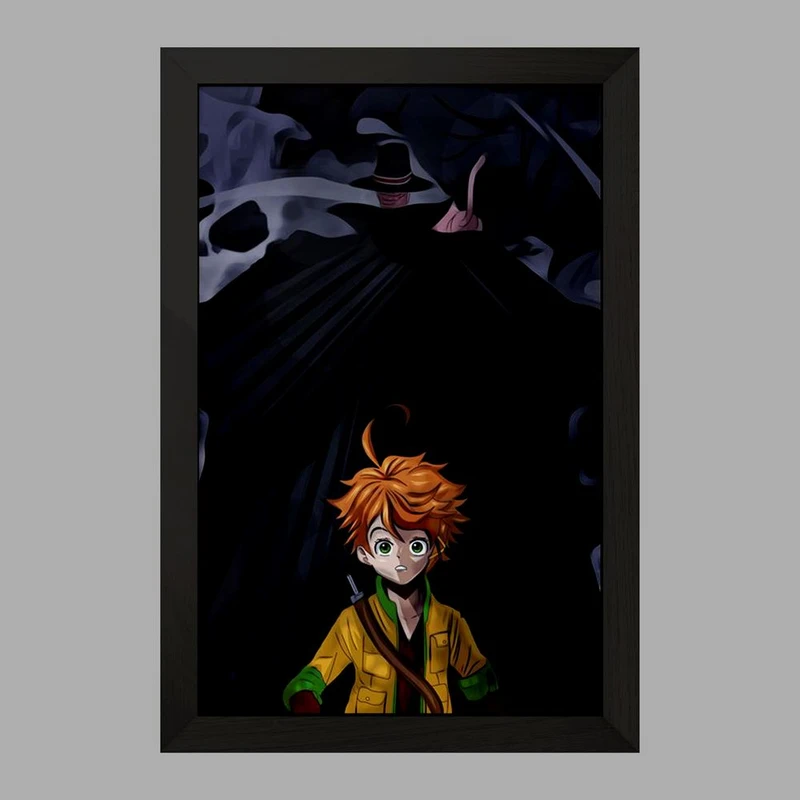 تابلو خندالو مدل اما انیمه ناکجاآباد موعود  کد 12731