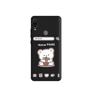 کاور طرح خرس اسموتی کد m2846 مناسب برای گوشی موبایل شیائومی Redmi Note 7 / Redmi Note 7 Pro