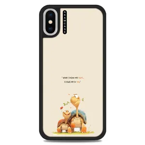 AKAM AMC-WAXSM-ANIMALS QOUTES-2 Cover For Apple iPhone Xs Max