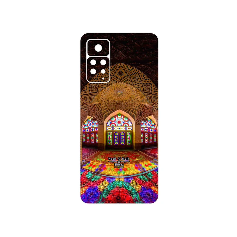 برچسب پوششی ماهوت مدل Nasir Al-Molk Mosque مناسب برای گوشی موبایل شیائومی Redmi Note 11 Pro Plus 5G (India)