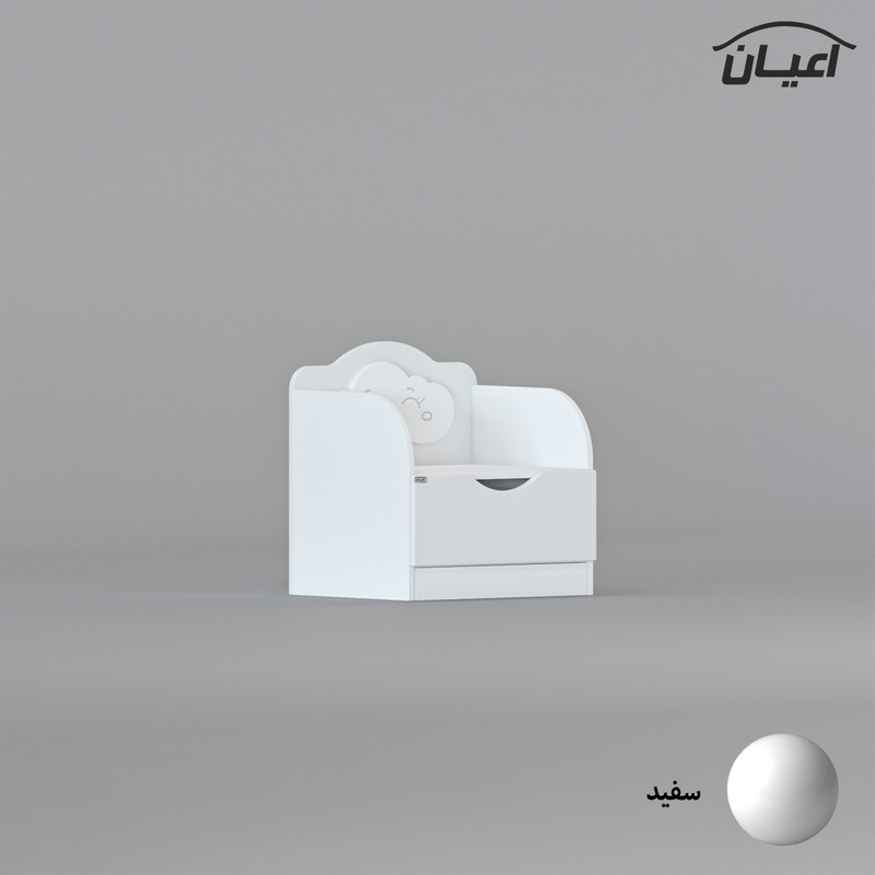 میز پاتختی کودک و نوجوان اعیان مدل FH761